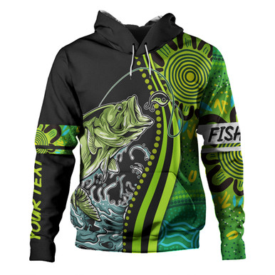 Enslaved - Mens Bear & Fish Hoodie main image 0