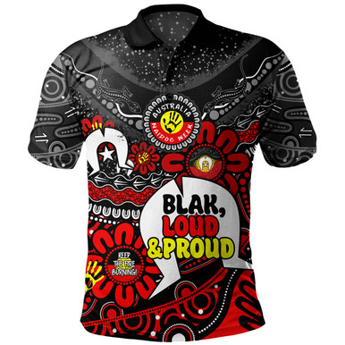 Australia Polo Shirt Naidoc Week Torres Strait Symbol With Aboriginal ...