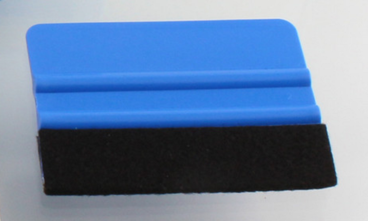 Blue Felt Squeegee