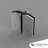 Hinge - Hydraulic - 180° glass to glass -Polish