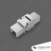 Vertically Adjustable Elbow for Square Top Capping Rail - Polish