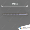 304 Stainless Steel Timber Fixing Screws 170mm - M10-170 Coach Screw