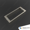 Brushed Nickel Square Handle 220mm CTC