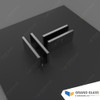 Gun Metal 50*25 Shelf Clips (SET OF 2)