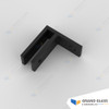  851 Clamp End - Matt Black