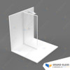 Framed Clear Walk-in Shower Unit 