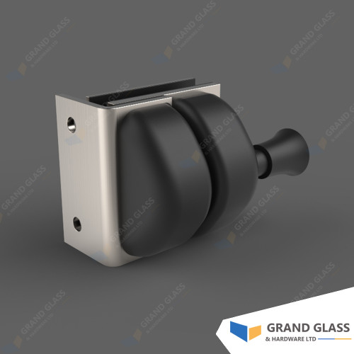 Latch - 90° glass to wall - Satin