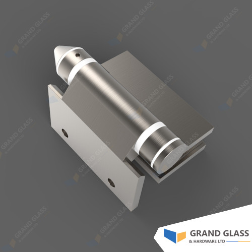 Hinges - Spring - 90° glass to wall - Satin