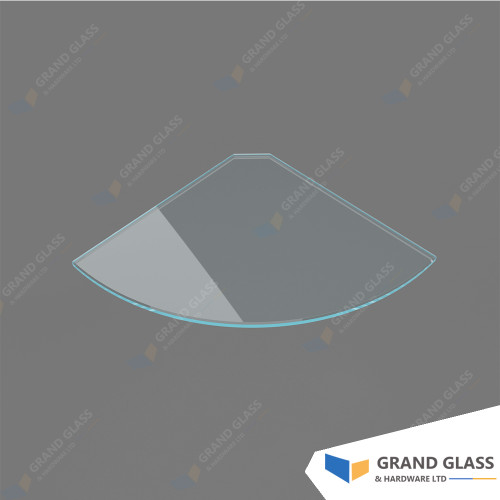 Glass Shower Shelf -Ultra Clear 