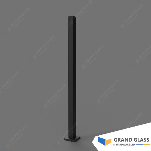 SQ50 HEAVY DUTY STAINLESS STEEL POST - Black