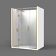 Alcove Hinged Shower Unit 