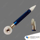 Aluminium Glazing Roller - 8mm angled