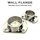 Wall Flange for 38.1mm Diam Round Top Capping Rail