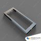 Polish Square Handle 220mm CTC