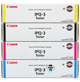Canon IPQ-3 Set| 2548B003, 2549B003, 2550B003, 2551B003 | Original Canon IPQ-3 Toner Cartridge - Black, Color