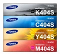 Samsung CLT-404S Set | CLTK404S, CLTC404S, CLTM404S, CLTY404S | Original Samsung Toner Cartridge - Black, Color