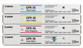 Canon GPR-33 CYMK Set | 2792B003AA, 2796B003AA, 2800B003AA, 2804B003AA | Original Canon Toner Cartridge - Black, Cyan, Magenta, Yellow