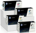 HP 655A SET | CF450A, CF451A, CF452A, CF453A | Original HP Toner Cartridges - Black, Cyan, Yellow, Magenta
