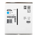 CF451A | HP 655A | Original HP LaserJet Toner Cartridge - Cyan