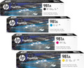 HP 981A SET | Original HP Ink Cartridges - Black, Cyan, Yellow, Magenta