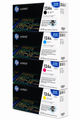 HP 124A SET | Q6000A, Q6001A, Q6002A, Q6003A | Original HP Toner Cartridge - Black, Cyan, Yellow, Magenta