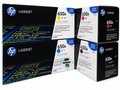 HP 650A SET | CE270A, CE271A, CE272A, CE273A | Original HP Toner Cartridge - Black, Cyan, Yellow, Magenta