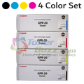 Original Canon GPR-20 Black Cyan Magenta Yellow Laser Toner Cartridge Set 1066B001AA 1067B001AA 1068B001AA 1069B001AA