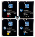 HP 125A SET | CB540A, CB541A, CB542A, CB543A | Original HP Toner Cartridge - Black, Cyan, Yellow, Magenta