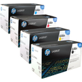 HP 646X 646A SET | CE264X, CF031A, CF032A, CF033A | Original HP Toner Cartridge - Black, Cyan, Yellow, Magenta