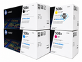 HP 508X SET | CF360X, CF361X, CF362X, CF363X | Original HP Toner Cartridge - Black, Cyan, Yellow, Magenta
