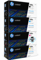 HP 508A SET | CF360A, CF361A, CF362A, CF363A | Original HP Toner Cartridge - Black, Cyan, Yellow, Magenta
