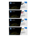 HP 307A SET | CE740A CE741A CE742A CE743A | Original HP Toner Cartridge - Black, Cyan, Yellow, Magenta
