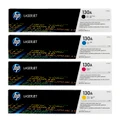 HP 130A SET | CF350A CF351A CF352A CF353A | Original HP Toner Cartridge - Black, Cyan, Yellow, Magenta