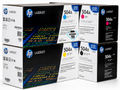 HP 504X 504A SET | CE250X, CE251A, CE252A, CE253A | Original HP Toner Cartridge - Black, Cyan, Yellow, Magenta