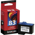 Original Lexmark #83 18L0042 Standard-Yield Inkjet Cartridge  Tri-Color