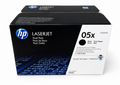 CE505XD | HP 05X 2-Pack | Original HP High-Yield Dual Pack Toner Cartridges - Black