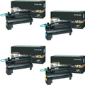 Lexmark C792X4 Set | C792X4CG C792X4KG C792X4MG C792X4YG | Original Lexmark Extra High-Yield Toner Cartridges – Black, Cyan, Magenta, Yellow