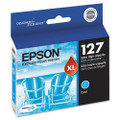 T127220-S | Epson® 127 | Original Epson® DURABrite Ultra® Extra High-Yield Ink Cartridge - Cyan