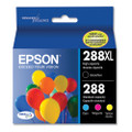 T288XL-BCS | Epson® T288XL | Original Epson® DURABrite Ultra® High-Yield Ink Cartridge - Black, Cyan, Magenta, Yellow