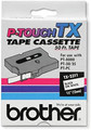 TX-1311 | Original Brother Tape Cartridge For P-Touch Labelers, 0.47" X 50 Ft - Black on Clear