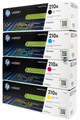 HP 210A SET | W2100A, W2101A, W2102A, W2103A | Original HP Toner Cartridge - Black, Cyan, Yellow, Magenta