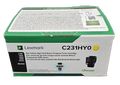 Lexmark Set | C231HK0, C231HC0, C231HM0, C231HY0 | Original Lexmark High-Yield Toner Cartridges – Black, Cyan, Magenta, Yellow