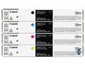 Canon GPR-61 Set | Original Canon Laser Toner Cartridges – Black, Cyan, Magenta, Yellow