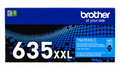 TN-635XXLC | Original Brother Super High-Yield Toner Cartridge - Cyan
