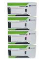 Lexmark Set | 75M1HK0, 75M1HC0, 75M1HM0, 75M1HY0 | Original Lexmark High-Yield Toner Cartridges – Black, Cyan, Magenta, Yellow