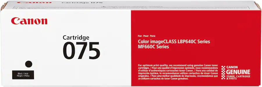 6365C001 | Canon 075 | Original Canon Standard Toner Cartridge