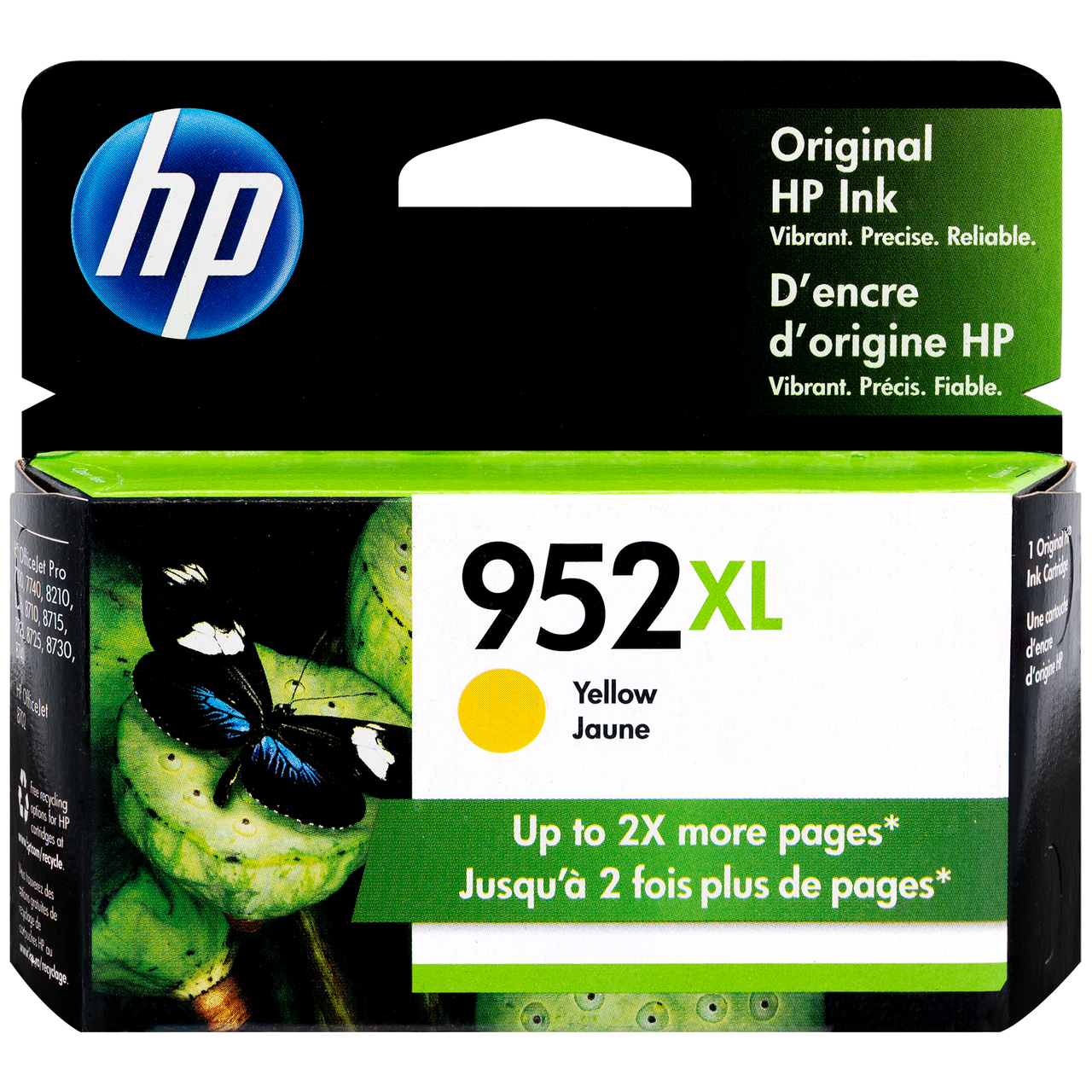 L0S67AN | HP 952XL | Original HP Ink Cartridge - Yellow - Genuine Ink