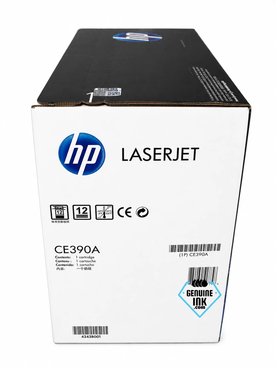 CE390A | HP 90A | Original HP Toner Cartridge - Black - Genuine Ink