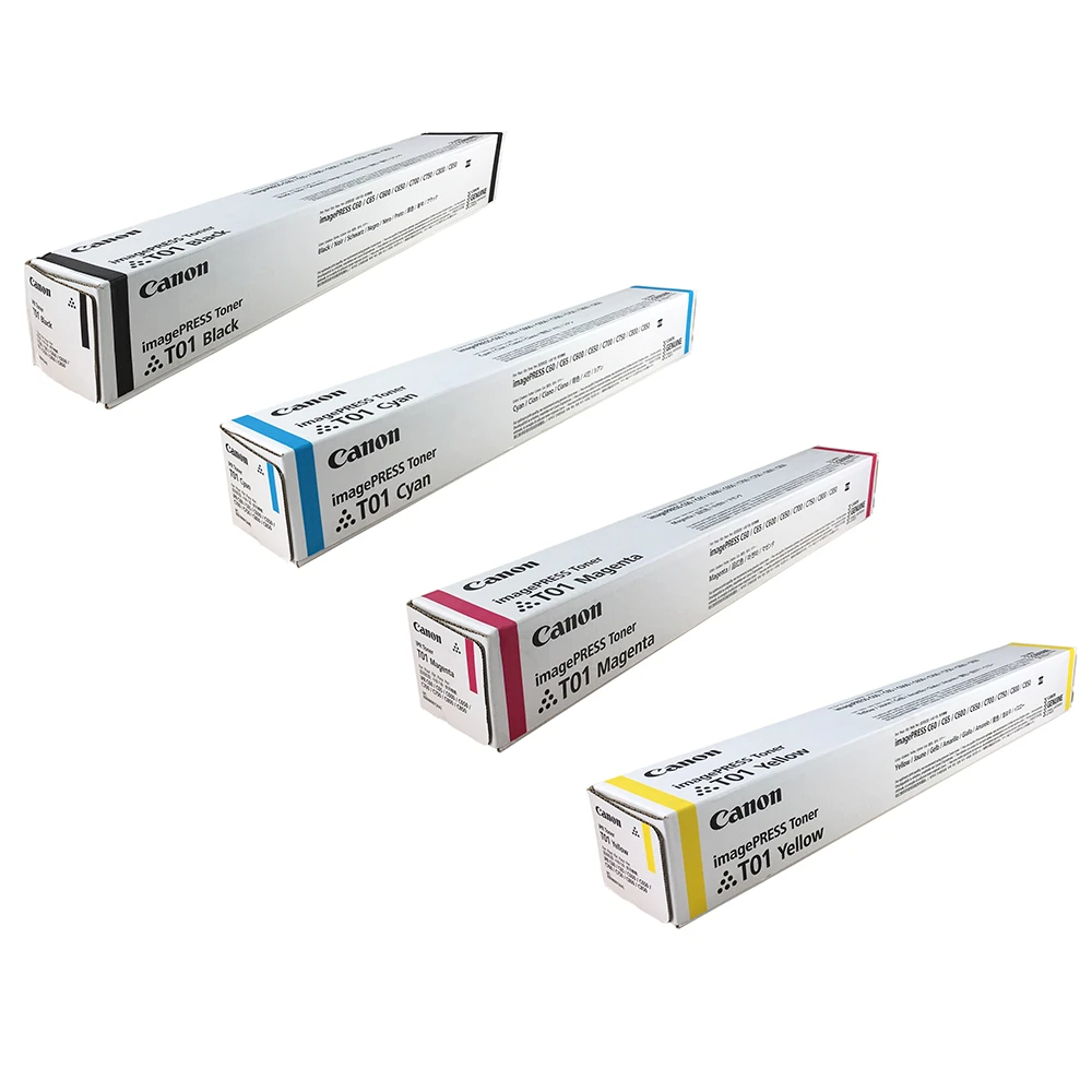 Canon キャノン imagePRESS Toner T01　純正4色セット Canon T01 Set | Original Canon Laser Toner Cartridges – Black