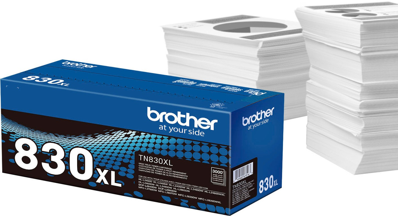 TN830XL | Original Brother High-Yield Toner Cartridge - Black